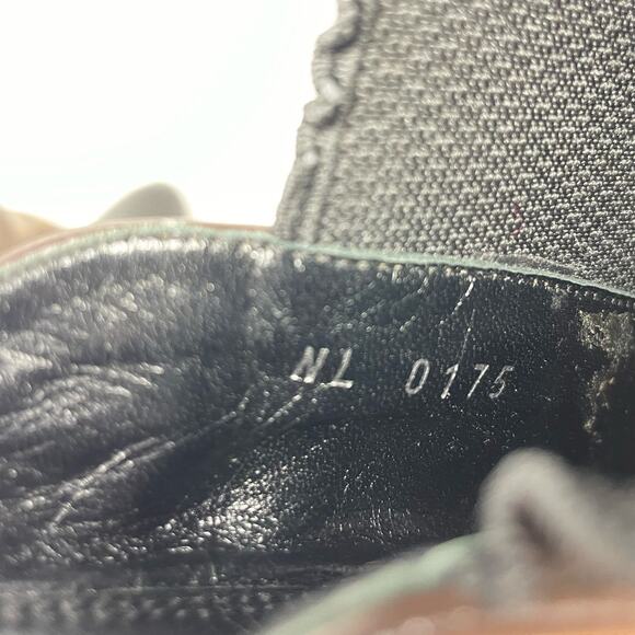 Louis Vuitton Monogram Revival Heel Ankle Boots Canvas Leather Brown Black EU 37 - Picture 12 of 14